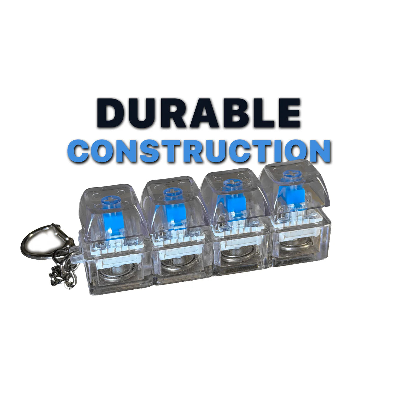 The Clicky Keyboard Keychain